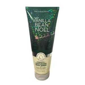 Bath & Body Works‎ XL Vanilla Bean Noel Confetti Moisturizing Body Wash 10 Fl Oz